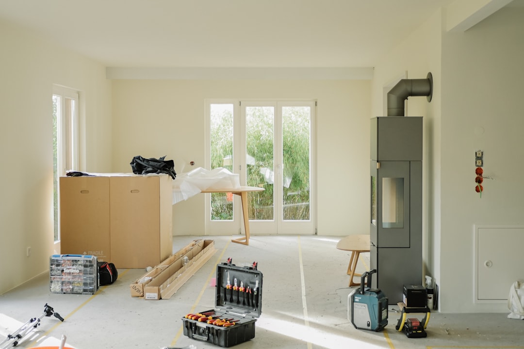 Professional plumbing pipework installation in a modern home
